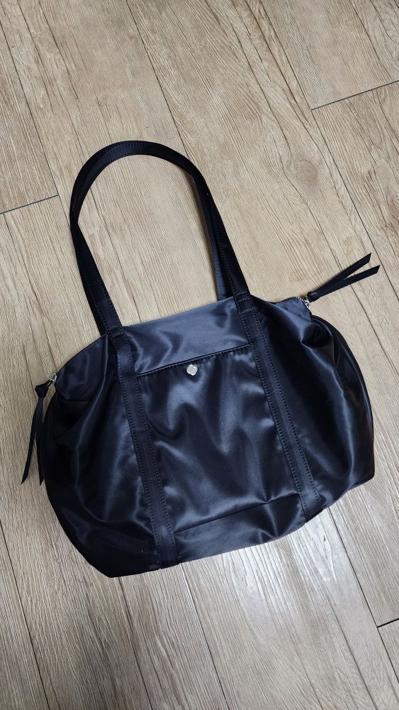 ☆HEEARI☆AURORA SHIRRING DUFFLE BIG BAG MUSINSA | HEEARI Aurora shirring duffle bag_black