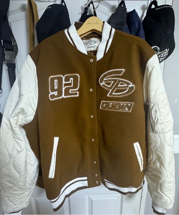 チャングンソクさん着用 [GUBIN] Quilting Point Varsity Jacket チャングンソクさん着用 [GUBIN] Quilting Point Varsity Jacket