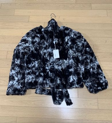MUSINSA公式 | FLAREUP Scarf Fur Jacket (FL-041_Black)