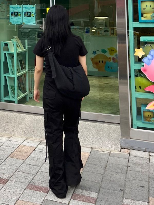 ●FLARE UP● 5cargo Flare Pants FL234Black FL-234_Black MUSINSA公式 | FLAREUP 5.cargo Flare Pants (FL-234_Black)