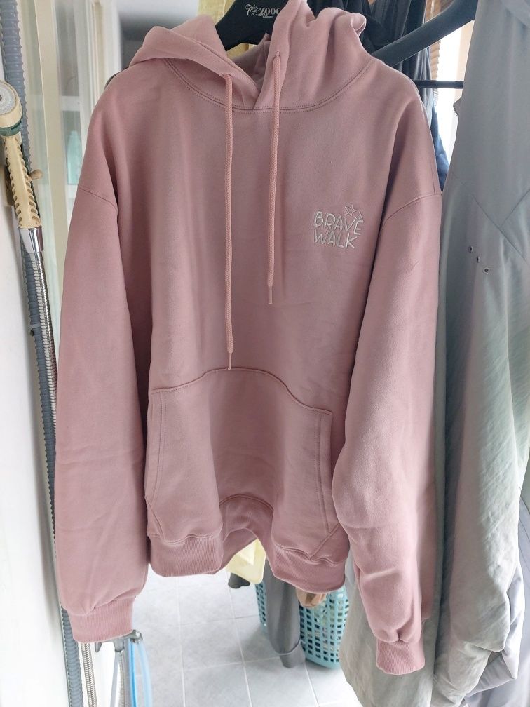 MUSINSA | CPGN STUDIO BRAVE CAT embroidered hoodie cream