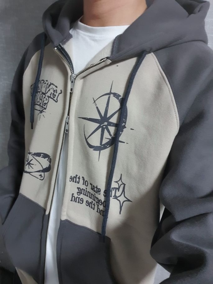 ★関税込★CPGN STUDIO★[2-WAY] Proctip Raglan Hood Zip-Up★ MUSINSA | CPGN STUDIO [2-WAY] Star & Sun raglan hood zip-up