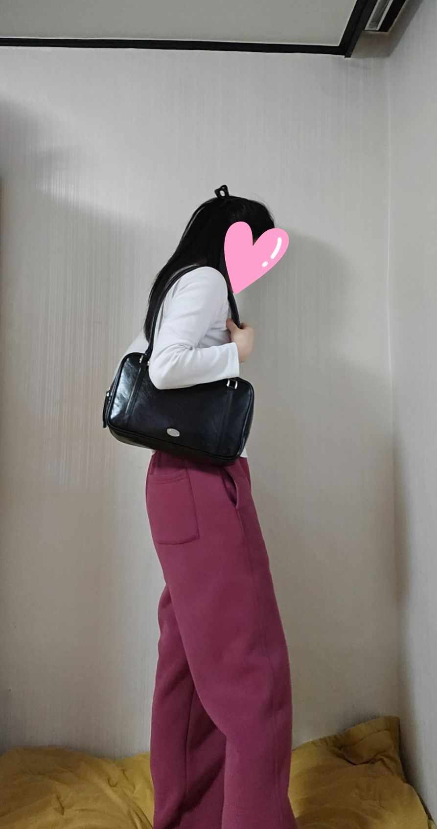 MUSINSA | DUMARO Journey shoulder bag / black