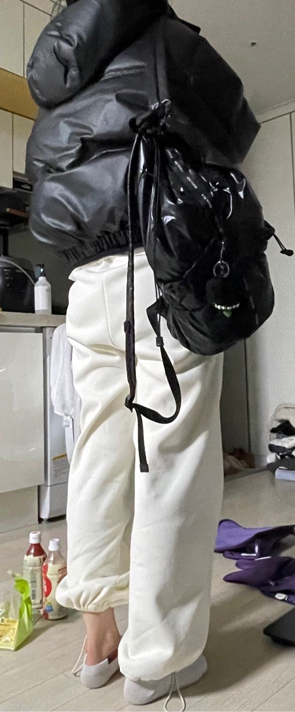 ★MATIN KIM ★SATURN STRING BACK PACK MUSINSA | MATIN KIM SATURN STRING BACK PACK IN BLACK