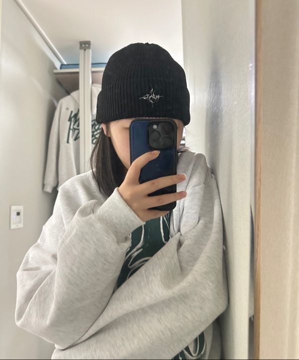 MUSINSA | MASSNOUN MASS TWIG SHORT BEANIE MWHAC003-WT