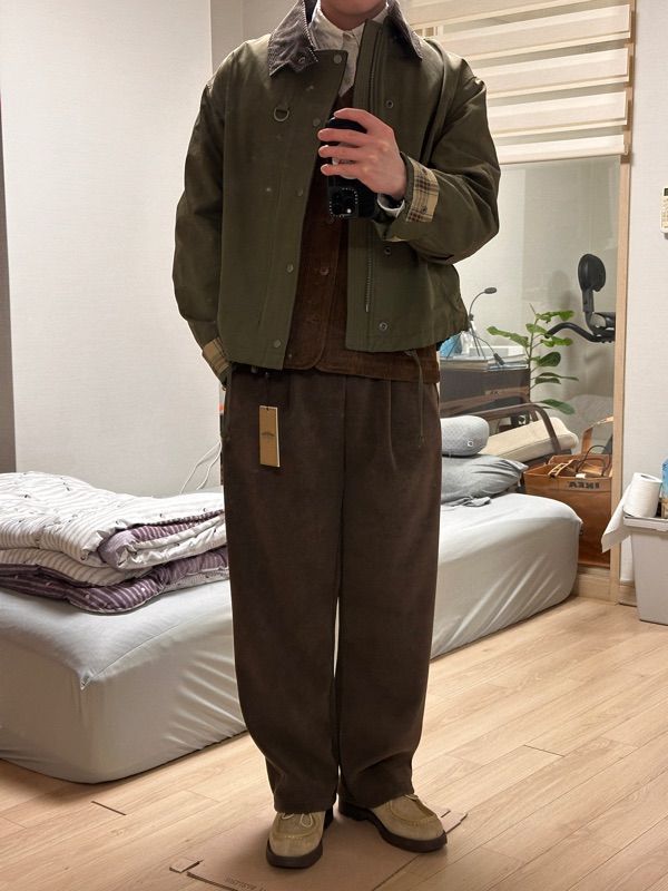 【COSYHARU】Velvet Corduroy Banding Pants S0adc60e2aa5f4f4f89666f12bce80