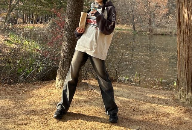 [CPGN STUDIO ]★Kaizen Raglan Snap Hood MUSINSA | CPGN STUDIO Kaizen Raglan Snap Hood Charcoal