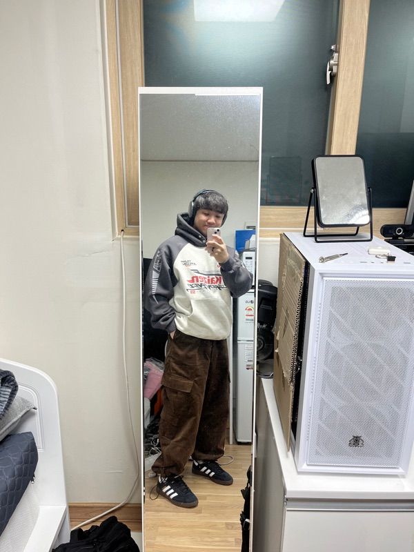 [CPGN STUDIO ]★Kaizen Raglan Snap Hood MUSINSA | CPGN STUDIO Kaizen Raglan Snap Hood Charcoal