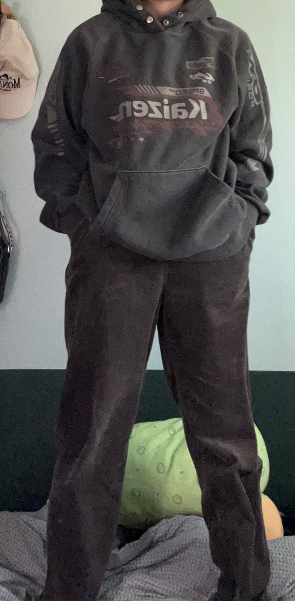 [CPGN STUDIO ]★Kaizen Raglan Snap Hood MUSINSA | CPGN STUDIO Kaizen Raglan Snap Hood Charcoal
