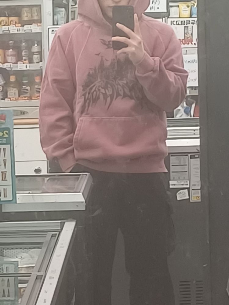 ★CPGN STUDIO★RESTRICTION PIGMENT SNAP HOODIE送料・関税込 MUSINSA | CPGN STUDIO Restriction Pigment Snap Hoodie Dusty Pink