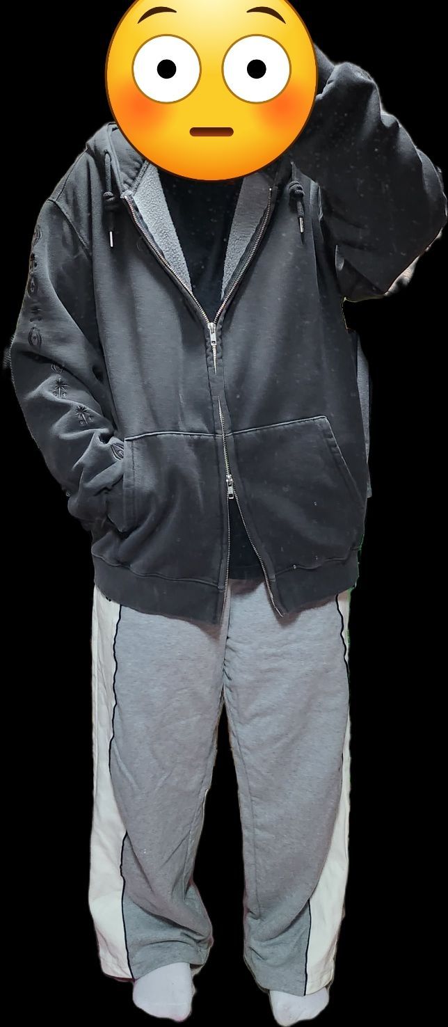 MUSINSA | CPGN STUDIO [2-WAY] Sleeve Star Pigment Hood Zip