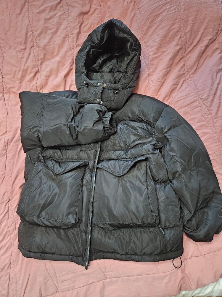 [CPGN STUDIO ]★Big Pocket DUCK Padded Jacket MUSINSA | CPGN STUDIO Big pocket DUCK padded jacket black