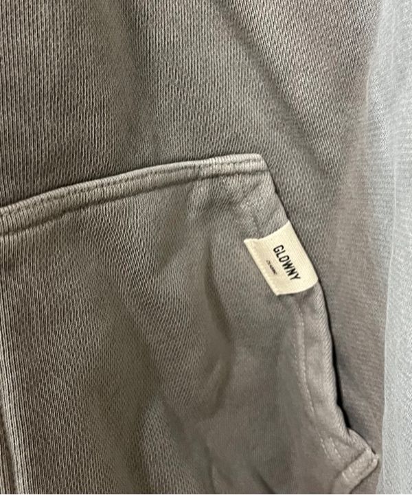 MUSINSA | GLOWNY G CLASSIC WASHED BOXY ZIP UP (GRAY)