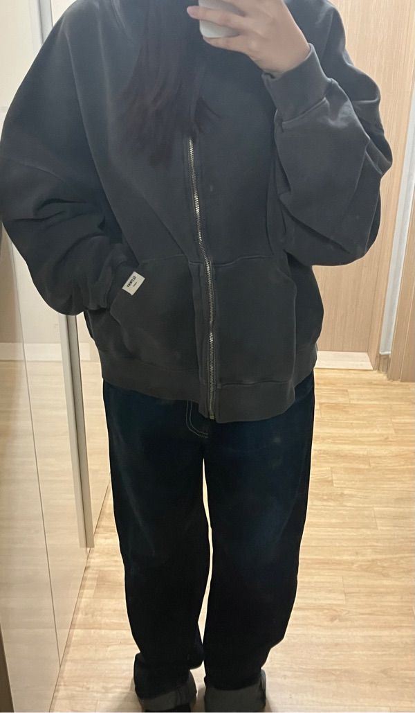 ☆送料・関税込☆GLOWNY☆G CLASSIC WASHED BOXY ZIP UP