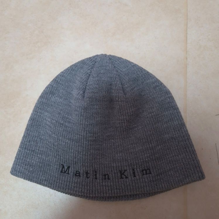 MUSINSA公式 | MATIN KIM MATIN CLASSIC BEANIE IN GREY