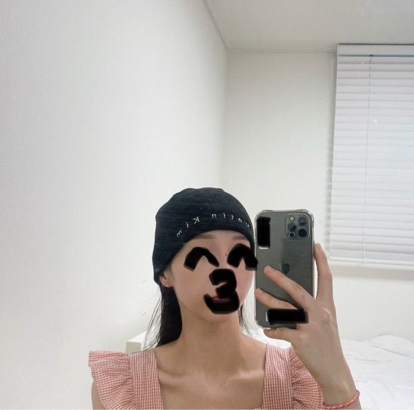 MUSINSA | MATIN KIM MATIN CLASSIC BEANIE IN WHITE