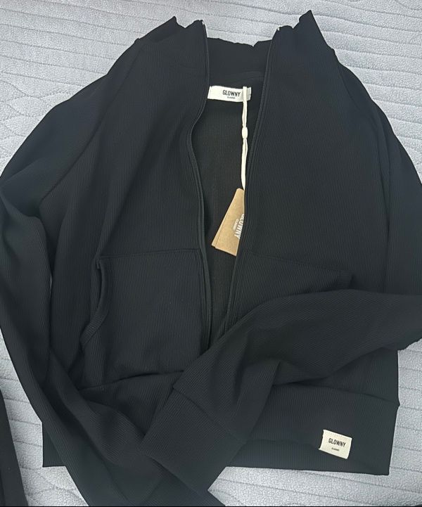 トップス glowny CLASSIC RIB TRACK ZIP-UP MUSINSA | GLOWNY G CLASSIC RIB TRACK ZIP-UP (BLACK)