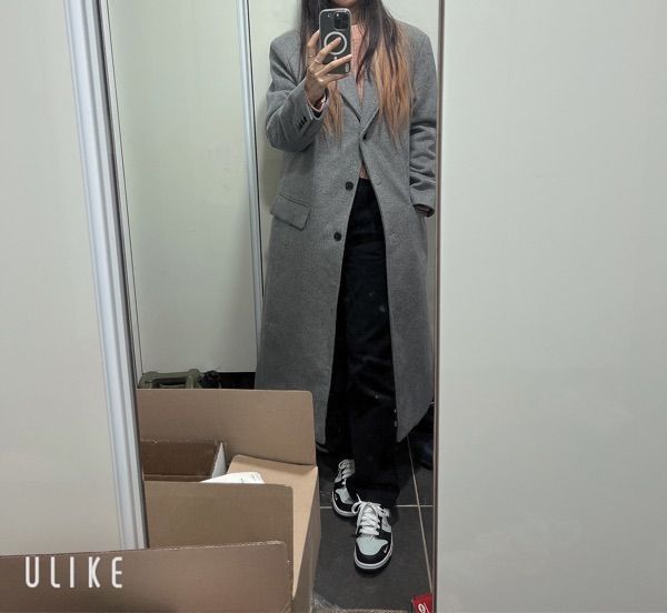 [NEEV]24FW☆Wool Single Maxi Coat (Gray) MUSINSA | NEEV Wool Single Maxi Coat (Grey)
