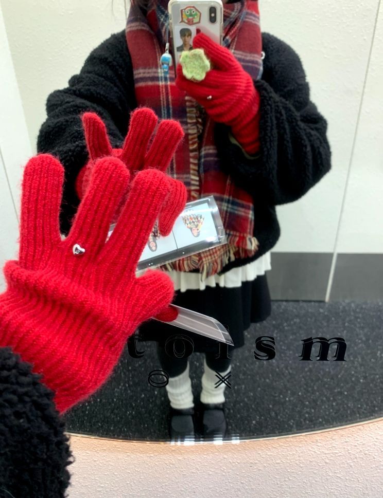 小物 STAND OIL Heart Ring Knit Glove MUSINSA | STAND OIL Heart Ring Knit Glove · Heart Ring Knit