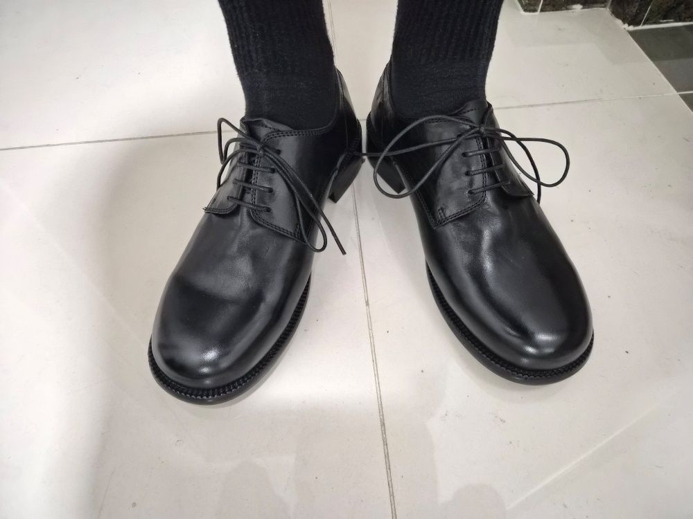 yase Derby Shoes ダービーシューズ　韓国 MUSINSA公式 | YASE Holly Horsehide Comfort Derby Shoes Black