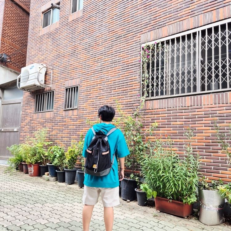 MUSINSA | KODAK Kodachrome Bucket Backpack BLACK