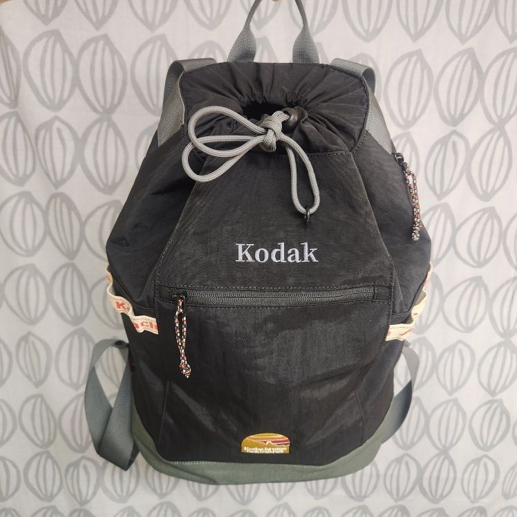MUSINSA | KODAK Kodachrome Bucket Backpack BLACK
