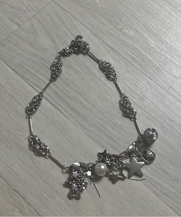 MUSINSA | RURU DANGLE STARS NECKLACE