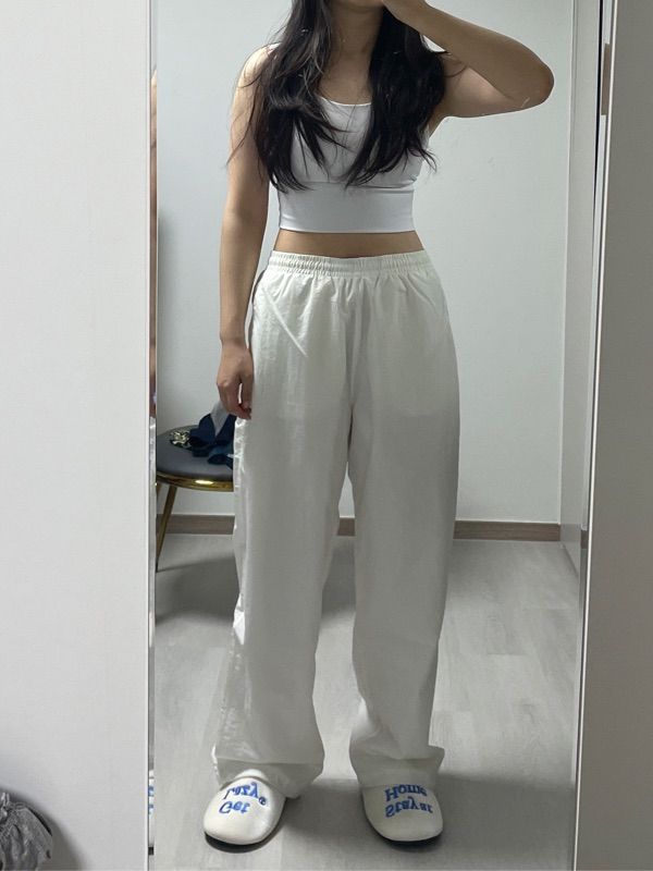 MUSINSA STANDARD LADY'S_ナイロンワイドストリングパンツ_7色 MUSINSA STANDARD LADY'S_ナイロンワイドストリングパンツ_7色