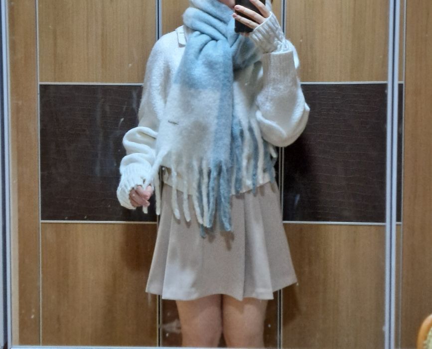 ZEROPLANET★韓国★人気★Soft Ribbon Long Muffler [3COLOR] MUSINSA | ZEROPLANET Soft ribbon long muffler [3COLOR]