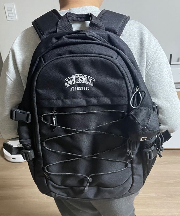[COVERNAT]★EDU BACKPACK 31L MUSINSA | COVERNAT New Authentic Backpack 31L Black