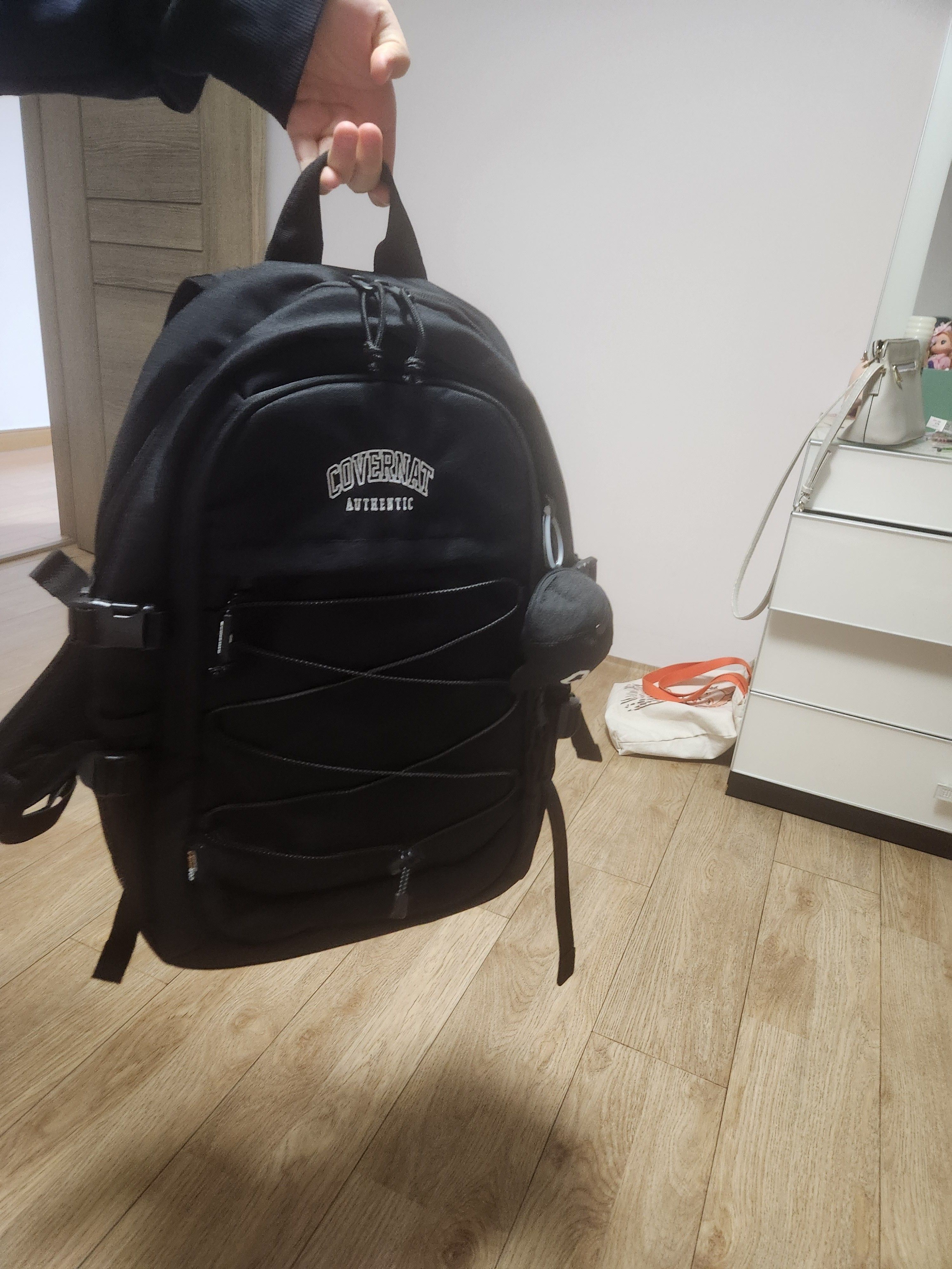 MUSINSA | COVERNAT Authentic Trail Backpack 31L Black