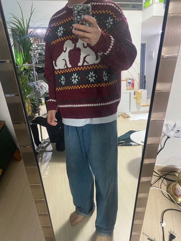 ★早期完売★Wai Kei★two puppy cowichan knit★送料・関税込★ ☆早期完売☆Wai Kei☆two puppy cowichan knit☆送料・関税込☆