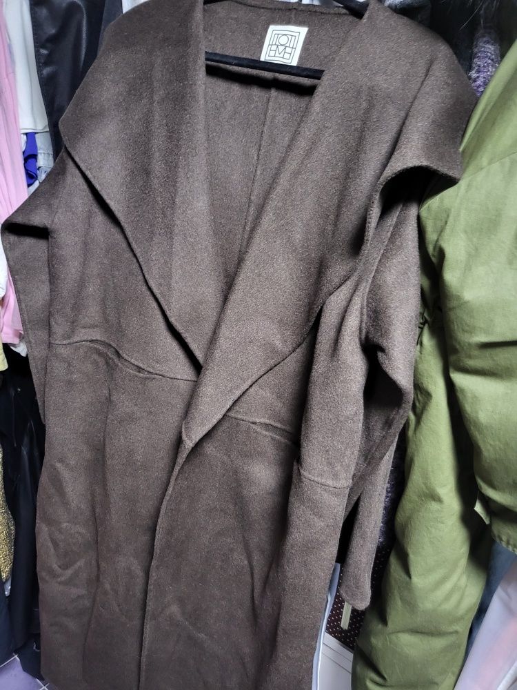 MUSINSA公式 | TOTEME シグニチャーウールカシミヤコート - ブラウン