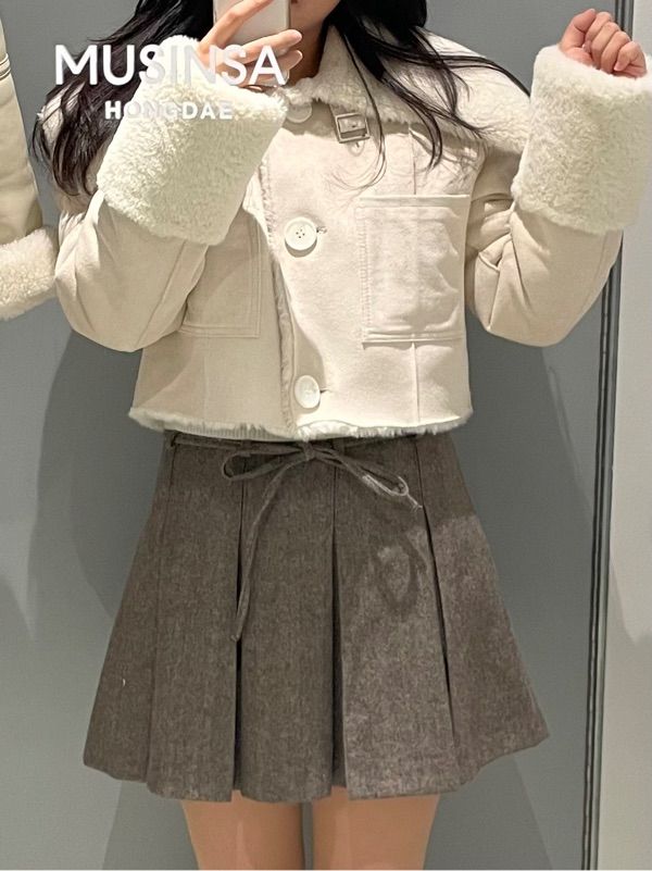 ★送料・関税込★Not your rose★Reversible sailor mustang★ MUSINSA | NOT YOUR ROSE Reversible Sailor Mustang (Charcoal)