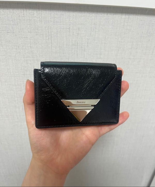 折りたたみ財布 Fennec PUSH SLIDE POCKET LLIC SILVER FM4P202M2F MUSINSA | fennec PUSH SLIDE POCKET - SILVER