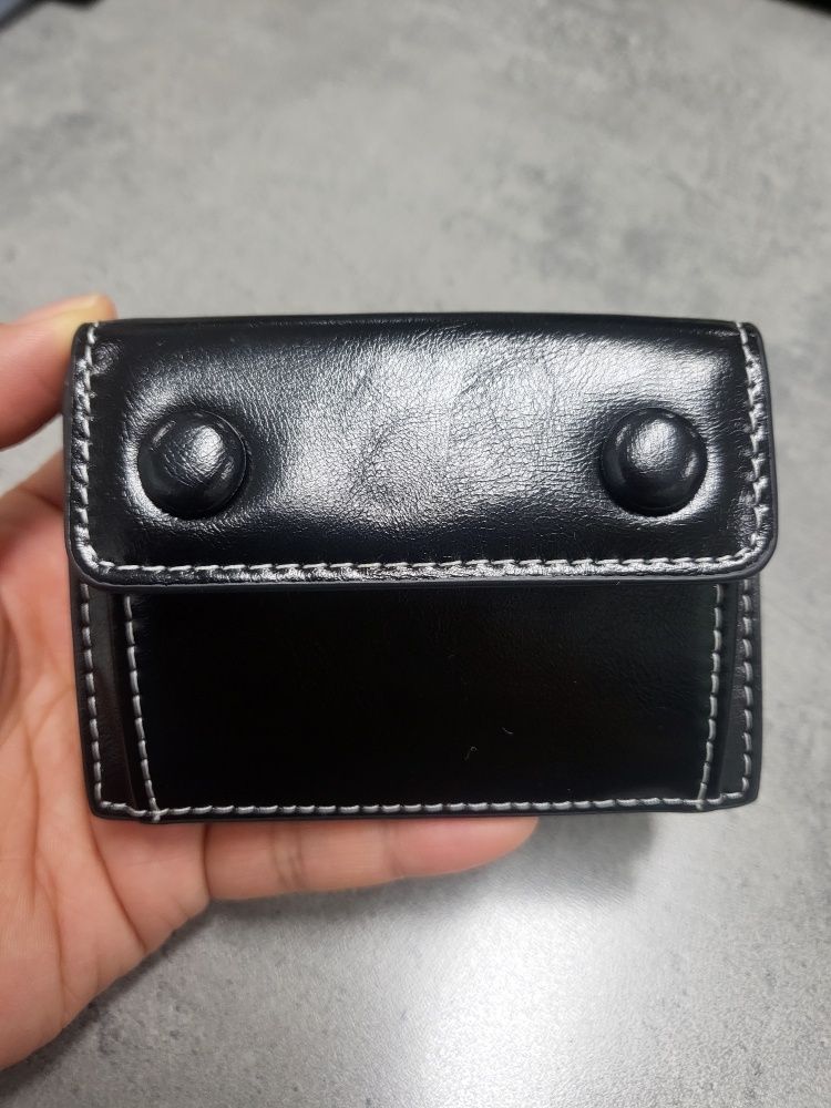 ◇LE MASQUE◇ Dot pocket 3-fold half wallet coin bill card w MUSINSA | LEMASQUE Dot pocket 3-fold half wallet coin bill