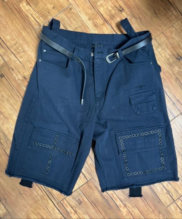 パンツ till dawn EYELET 1/2 PANTS KHAKI MUSINSA公式 | TILL DAWN EYELET 1/2 PANTS navy