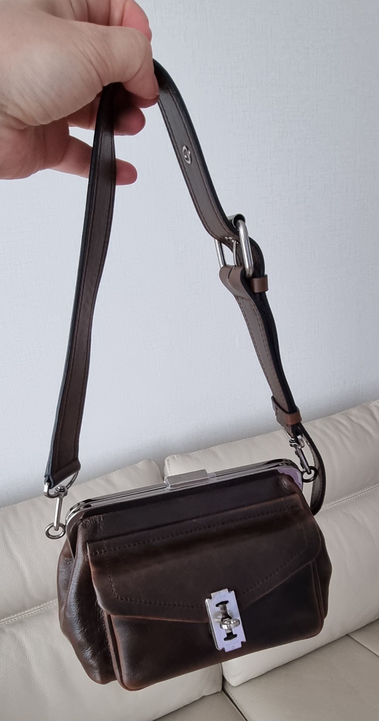 MUSINSA | VUNQUE Occam Doux Cargo Frame Shoulder S (Occam Doux