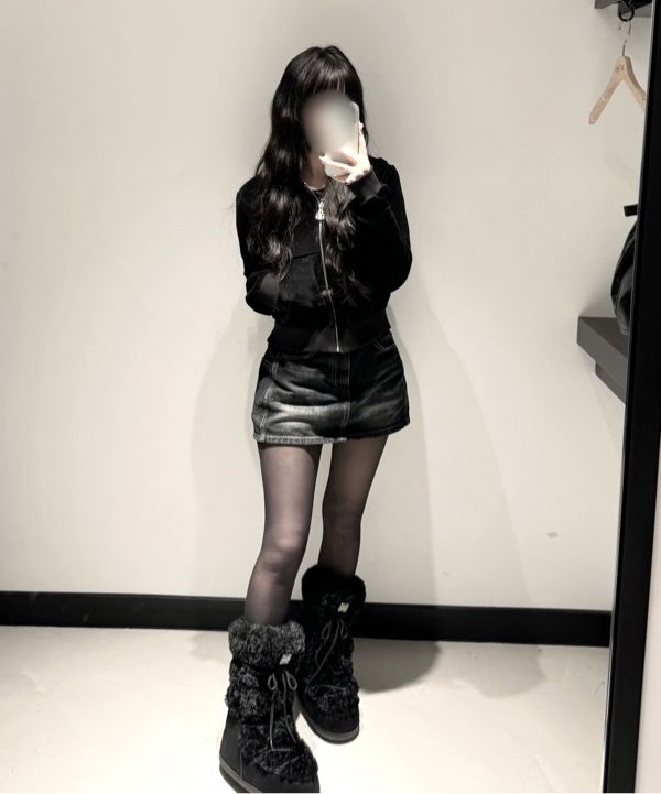 MUSINSA | BADBLOOD Shepherd Boots Tall - Black