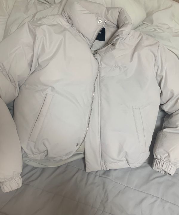 BADBLOOD★韓国大人気 Cozy Hooded Puffer Jacket - Cream MUSINSA | BADBLOOD Cozy Hooded Puffer Jacket - Cream