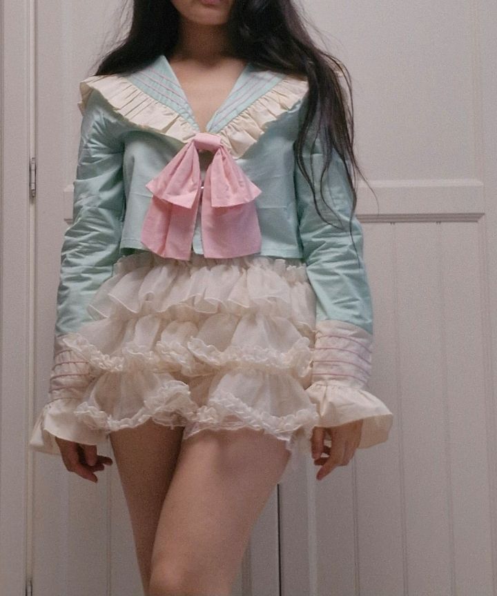 MUSINSA公式 | ROUGHNECK チュチュパンツスカートクリーム