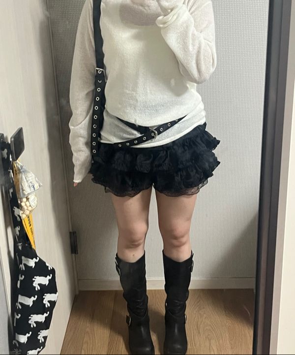 スカート ROUGHNECK tutu pants skirt black MUSINSA | ROUGHNECK Tutu Pants Skirt Black