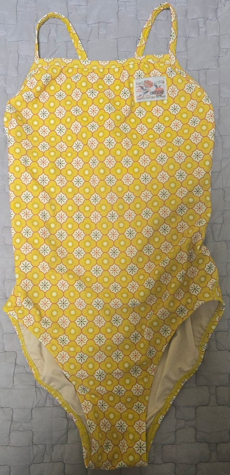 ★LOOPLOOP★ Granny Sunflower Yellow One Piece Swimsuit 5009 MUSINSA | LOOPLOOP [Granny Sunflower_Blue] One-piece swimsuit