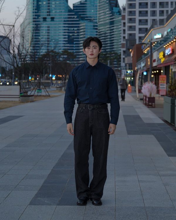 MUSINSA | MUSINSA STANDARD Relaxed Washed Poplin Shirt