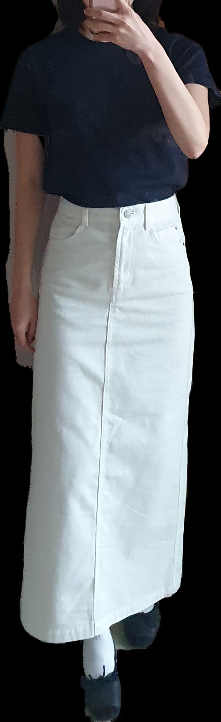スカート musinsastandardwoman Women's CP Maxi Skirt Beige MWDKS102-BE Beige Gauze Maxi Skirt * on sale – Poppy Road Boutique LLC