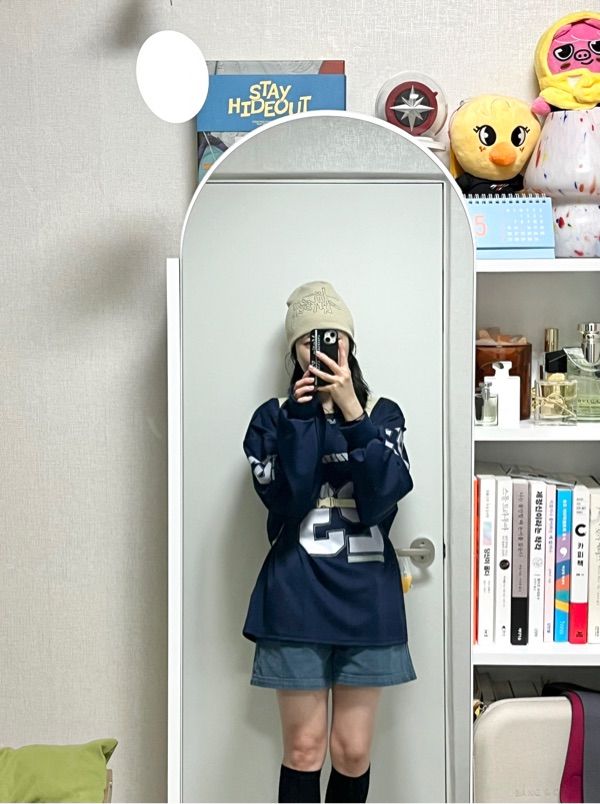 ★韓国の人気【EASY NO EASY】★Long Sleeve Football Jerse.y★ MUSINSA | EASY NO EASY Long Sleeve Football Jersey - Black