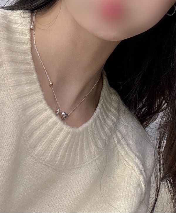 【TATIANA】Multi-Ornament Necklace NZ2160 MUSINSA | TATIANA (Silver 925) Multi-Ornament Necklace NZ2160