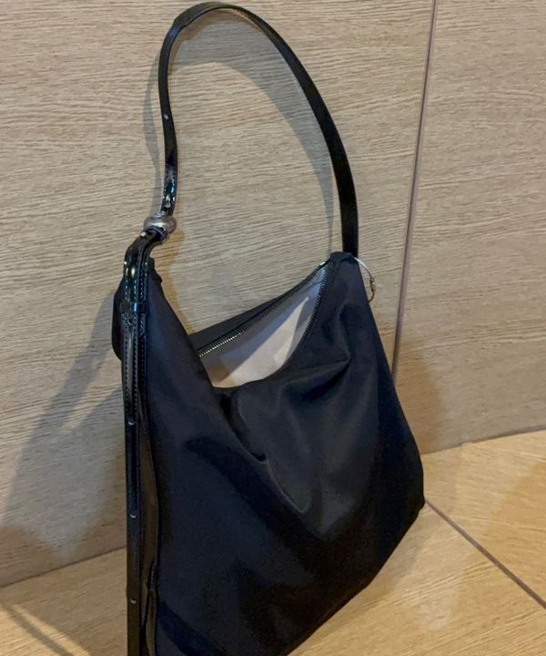 ★Archivepke★Luv luna bag★Nylon black★韓国★大人気★ ☆Archivepke☆Luv luna bag☆Nylon black☆韓国☆大人気☆