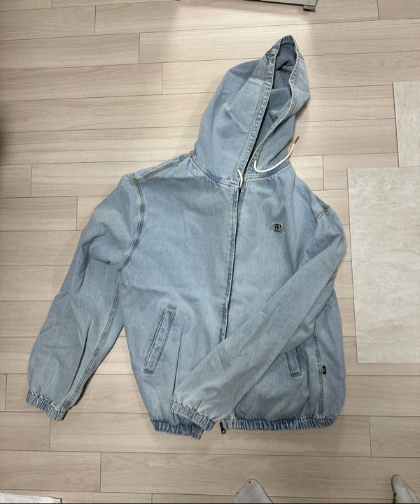 ジャケット LMC GOTHIC DENIM HOODIE JACKET light blue 0LM24SJK104LBL f0fd126e56011bb135aae886f0a356