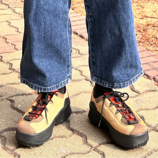 MUSINSA | flct Hazy platform sneakers_Brown